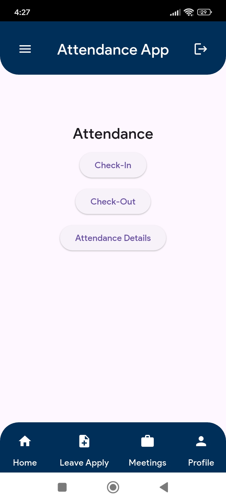 Attendance Dashboard